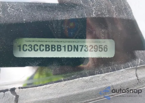 2013 Chrysler 200 Touring из США, поврежденный, VIN 1C3CCBBB1DN732956